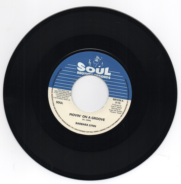 BARBARA LYNN Movin' On A Groove / Disco Music - Modern Soul 45 (Soul Brother)