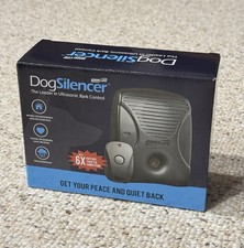 Good Life DogSilencer Ultrasonic Bark Control  Remote/AC Adapter New/Open Box 