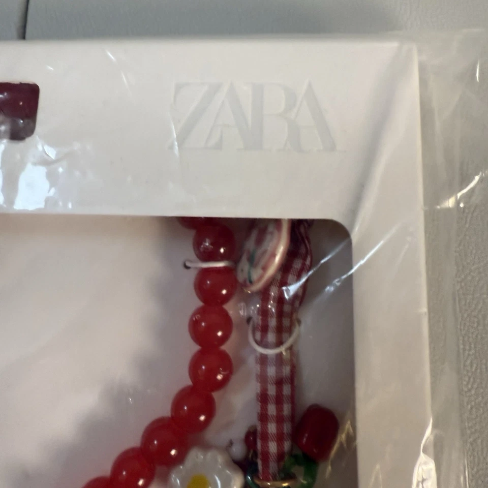 ZARA WOMAN NWT SS25 PACK OF 2 ROPE NECKLACES WITH FRUIT 4548/069/330 - Image 3 of 4