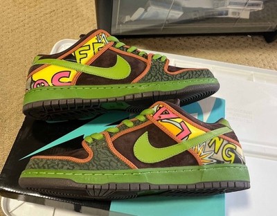 Nike Dunk Low PRM DLS SB QS Size 12 de La Soul 2015 Sneakers With Box