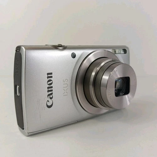 Canon IXUS 185 Digital Camera CCD Digicam 20MP 8x Zoom Silver Compact Digital