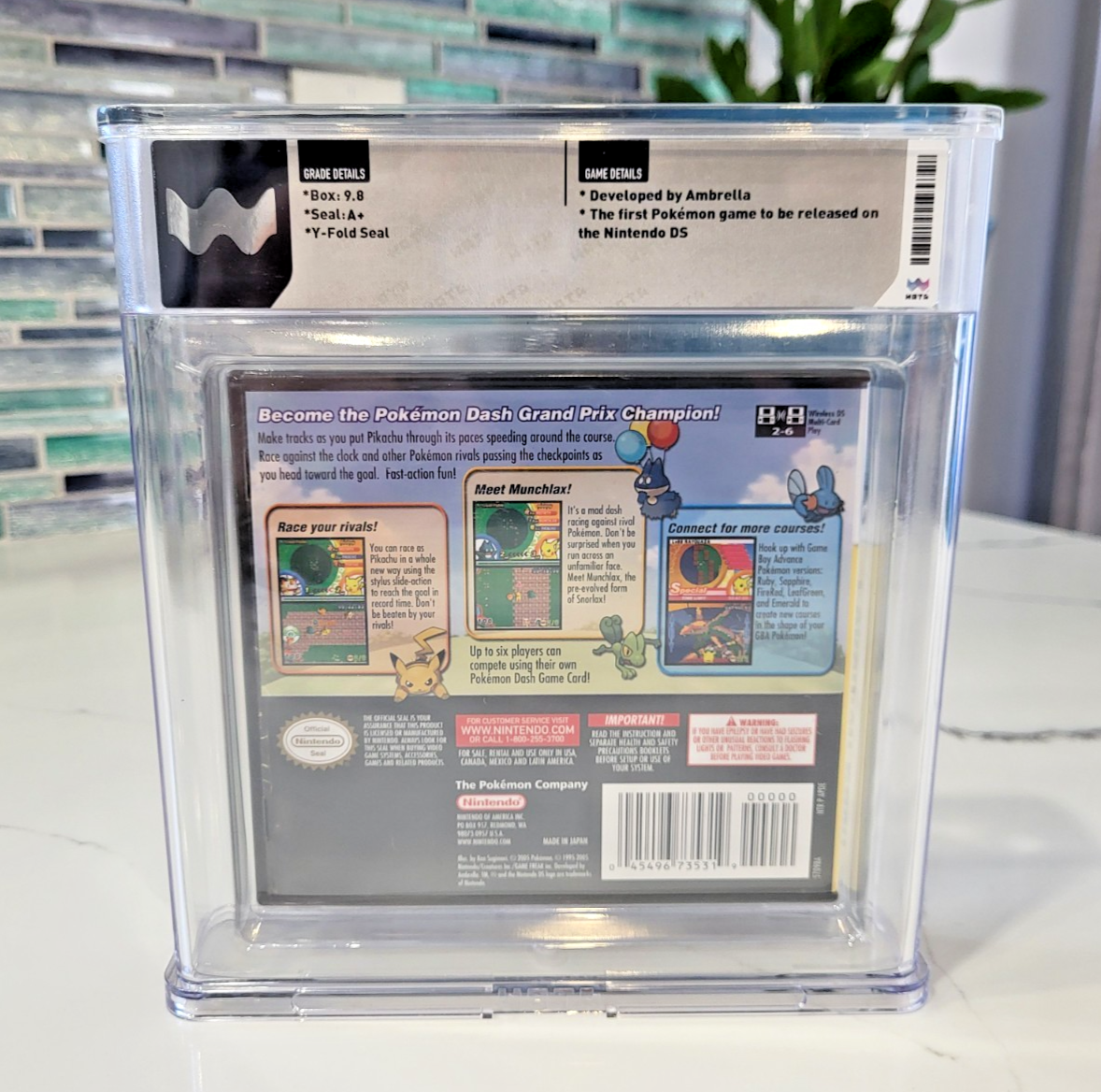 Pokemon Dash (Nintendo DS, 2005) for sale online | eBay