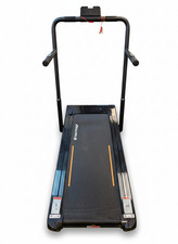 New Image T4000 Folding Treadmill Compact Home Walking Running Machine Black