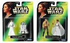 1997 Kenner Star Wars Princess Leia Collection Sealed Figure Lot (2) Luke, R2-D2