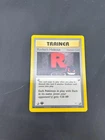 Rocket's Hideout 63/64 Neo Revelation Regular- 1st Edition-Gengar Art