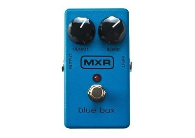 MXR M103 Blue Box Octave Fuzz Guitar Effects Pedal For Guitar