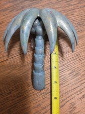 Michael Healy Palm Tree Door Knocker Brass Si...
