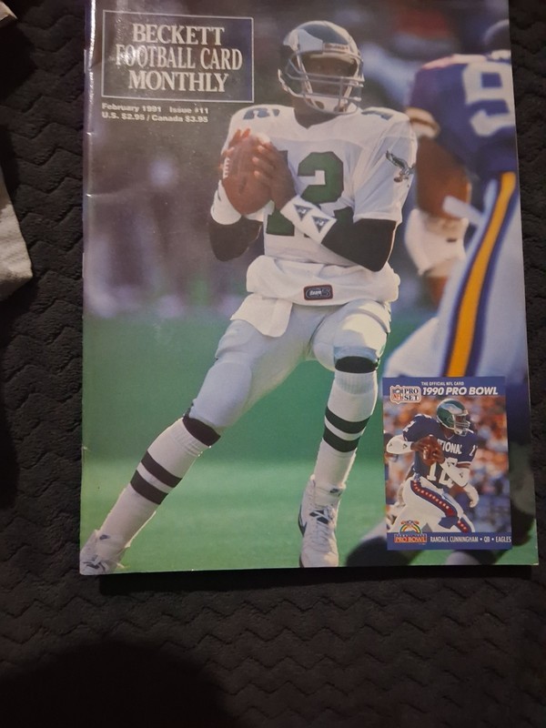 beckett football card monthly#11