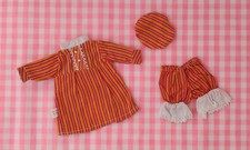 1960s Mego Maddie Mod Barbie Clone Fashion 1732 Sleepy Stripes Pajamas Hat
