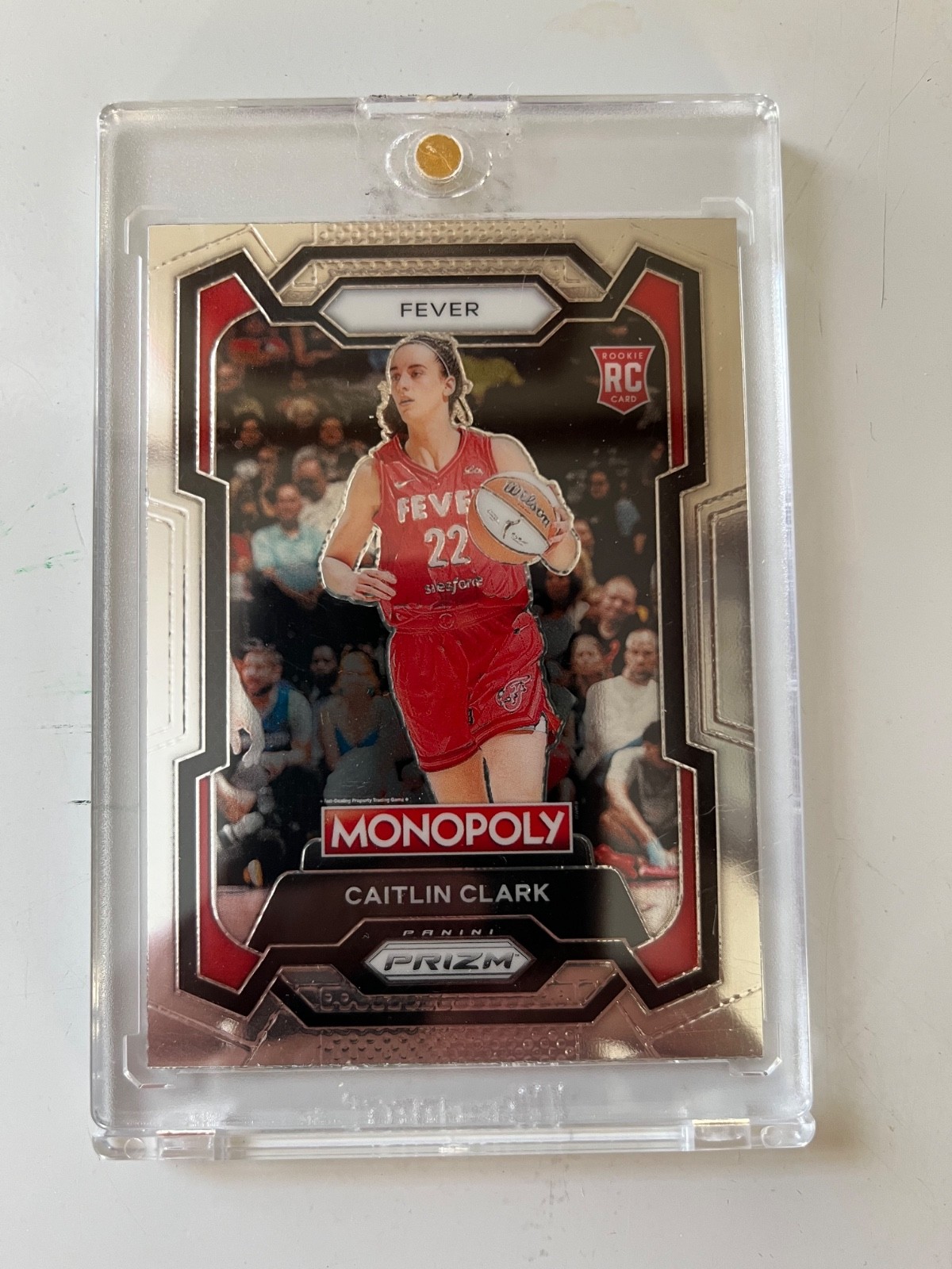 2024 Panini Prizm Monopoly WNBA - Caitlin Clark #65 Silver Prizm (RC)