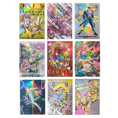 JoJo's Bizarre Adventure Aurora Poster ALL 9 Types JOJO WORLD B3