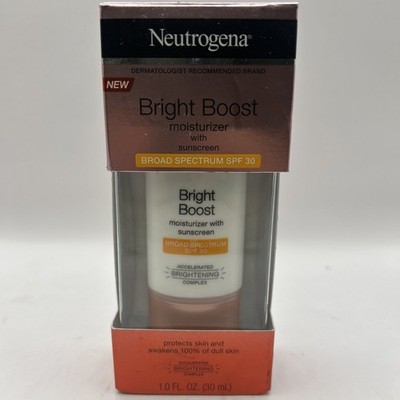 Neutrogena Bright Boost Moisturizer SPF30 Discontinued 1 oz