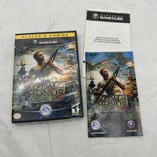 Medal of Honor Rising Sun for Nintendo Gamecube Complete Great Shape