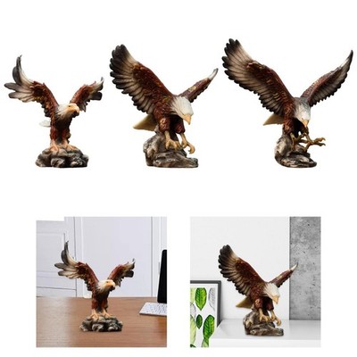 Moderne Lucky Eagle Figuren Sammlung Ornament Skulptur Feng Shui Crafts Statue