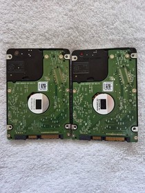 Lot 2 WD Black 500GB 7200RPM 2.5" SATA Laptop HDD WD5000LPLX Wiped Tested CDI