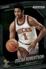 2024-25 Panini Prizm Black #296 Oscar Robertson LGD - BSK