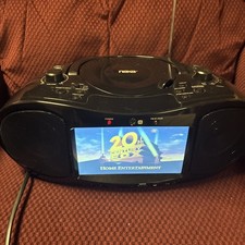 Naxa 7 NDL-257 LCD Display Portable DVD Player Digital , Radio, Bluetooth Works