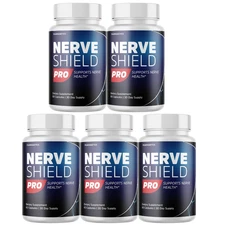 Nerve Shield Pro Advanced Formula for Neuropathy- 5 Bottles Official