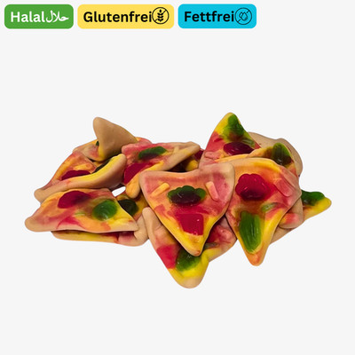 Gummilicious Candy Slice 2kg Halal Fruchtgummis Pizza