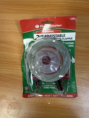 Fluidmaster 5403 3 Inch Universal Toilet Flapper Durable Easy Installation