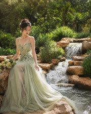 10 20 Ft Muslin 100 Airbrush Painted Photo Spring Graden background 27-250