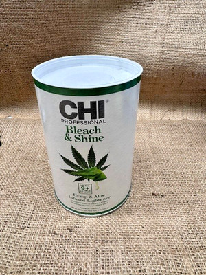 CHI Professional Bleach & Shine Hemp & Aloe Infused Lightener -16 oz*New