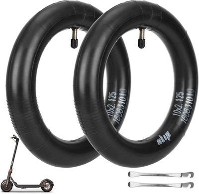 10x2.125 Inner Tubes with Straight Valve for Ninebot F30 F20 F25 F40 Scooter ...