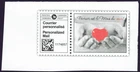 Canada Personalized Mail, Coeur + AVC : Heart in hands