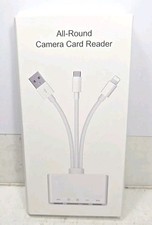 ALL-ROUND SD  TF CAMERA CARD READER NK-1032 PRO ADAPTER USB-C  Apple Lightning