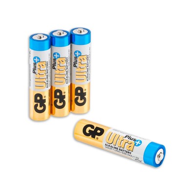 GP Ultra Plus alkaline AAA -Batterien 4pk