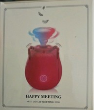 Rose Shaped Mini Massager for Women Happy Meeting Joy At Meeting New