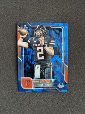 2025 Bowman Chrome University Sapphire Behren Morton 1st #110 Texas Tech