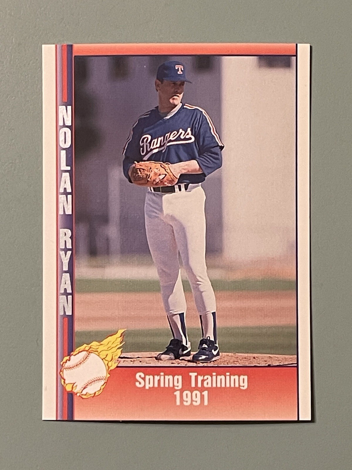 Nolan Ryan 1993 Ghostwriter "174" Spring Training '91 Ghostwriting! MINT!