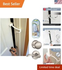 Child Proof Door Lock Pinch Guard - For Door Knobs Lever Handles - Easy t...