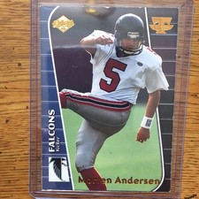 Collector's Edge Triumph Morten Andersen #T61 Atlanta Falcons NFL Base Set