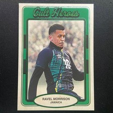 2025 Futera Unique Ravel Morrison Cult Heroes Green 8/12 Jamaica ZD6591