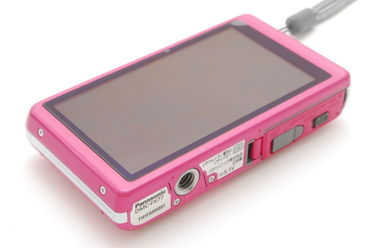 Panasonic DMC-FX77 ピンク Near MINT ] Panasonic Lumix Dmc-Fx77 Pink 24mm Wide Digital