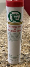 Vintage Quaker State  Multi - Purpose Grease and Wheel Bearing Lubricant 14 OZ