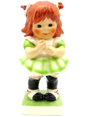 Goebel Redheads Charlot BYJ88 4 3/4'' Figurine SOMETHING TELLS ME 