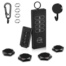 Key Finder Locator Remote Control Item Tracker With 85db Loud Beeping Sound In 1