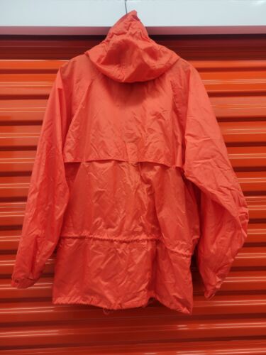 Helly Hansen VTR Helium Jacket Mens Small Neon Orange Lightweight Packable - Picture 2 of 5
