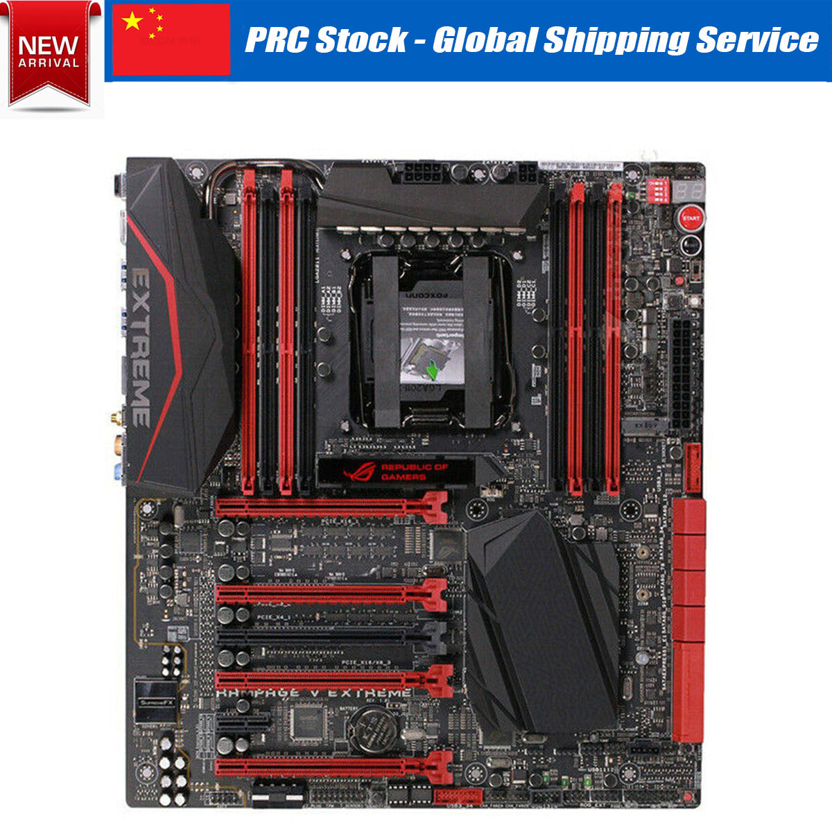 ASUS RAMPAGE V EXTREME Motherboard LGA 2011-3 8*DDR4 RAM USB