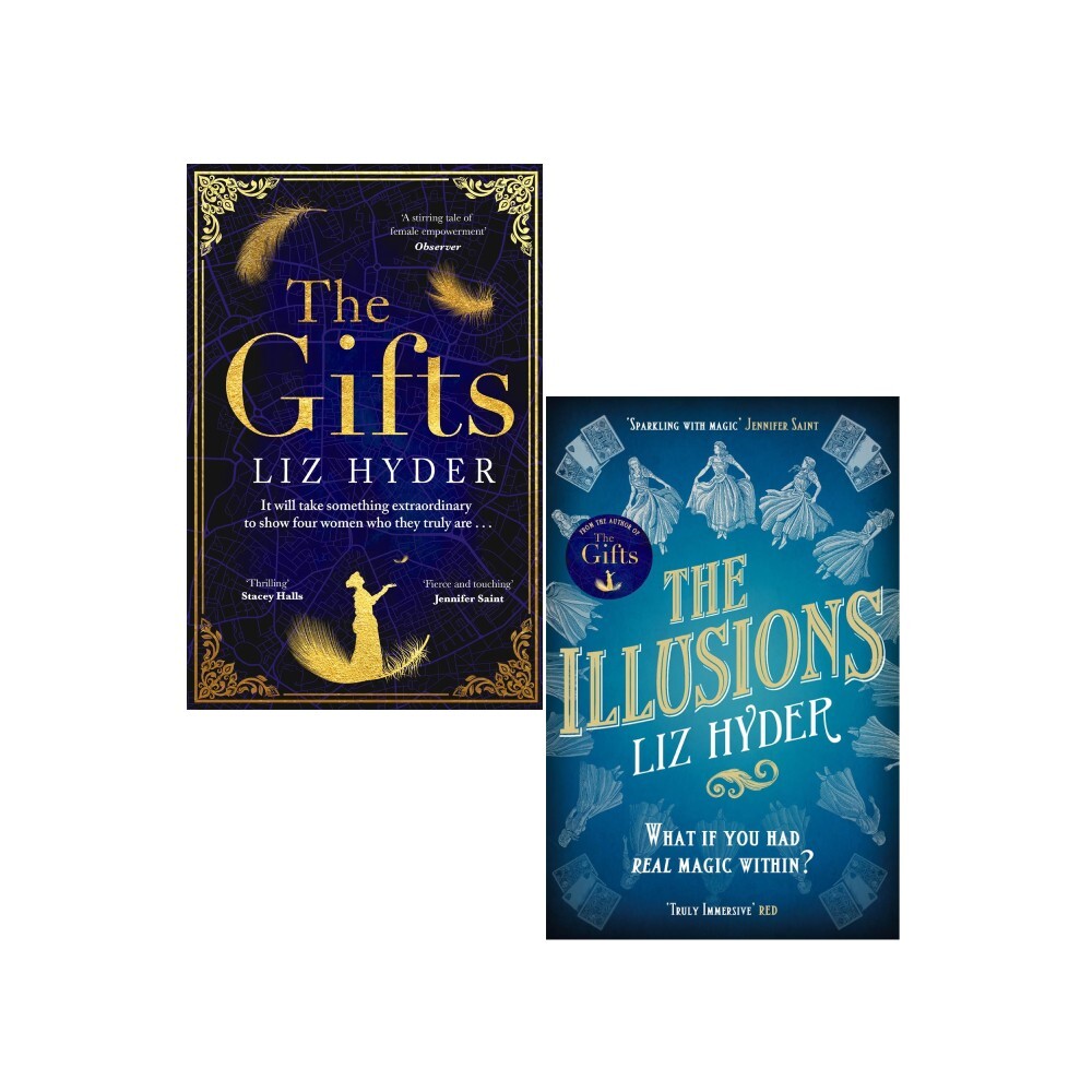 Liz Hyder 2 Books Collection Set (The Gifts,The Illusions) Paperback NEW
