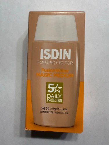 Isdin Fotoprotector Fusion Water Color Medium Sunscreen spf 50+ 50ml ORIGINAL