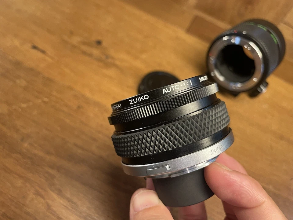 *Mint* Olympus Zuiko Auto 1:1 Macro 80mm F/4 Lens w/ Dedicated Extension Tube JP - Image 4 of 4