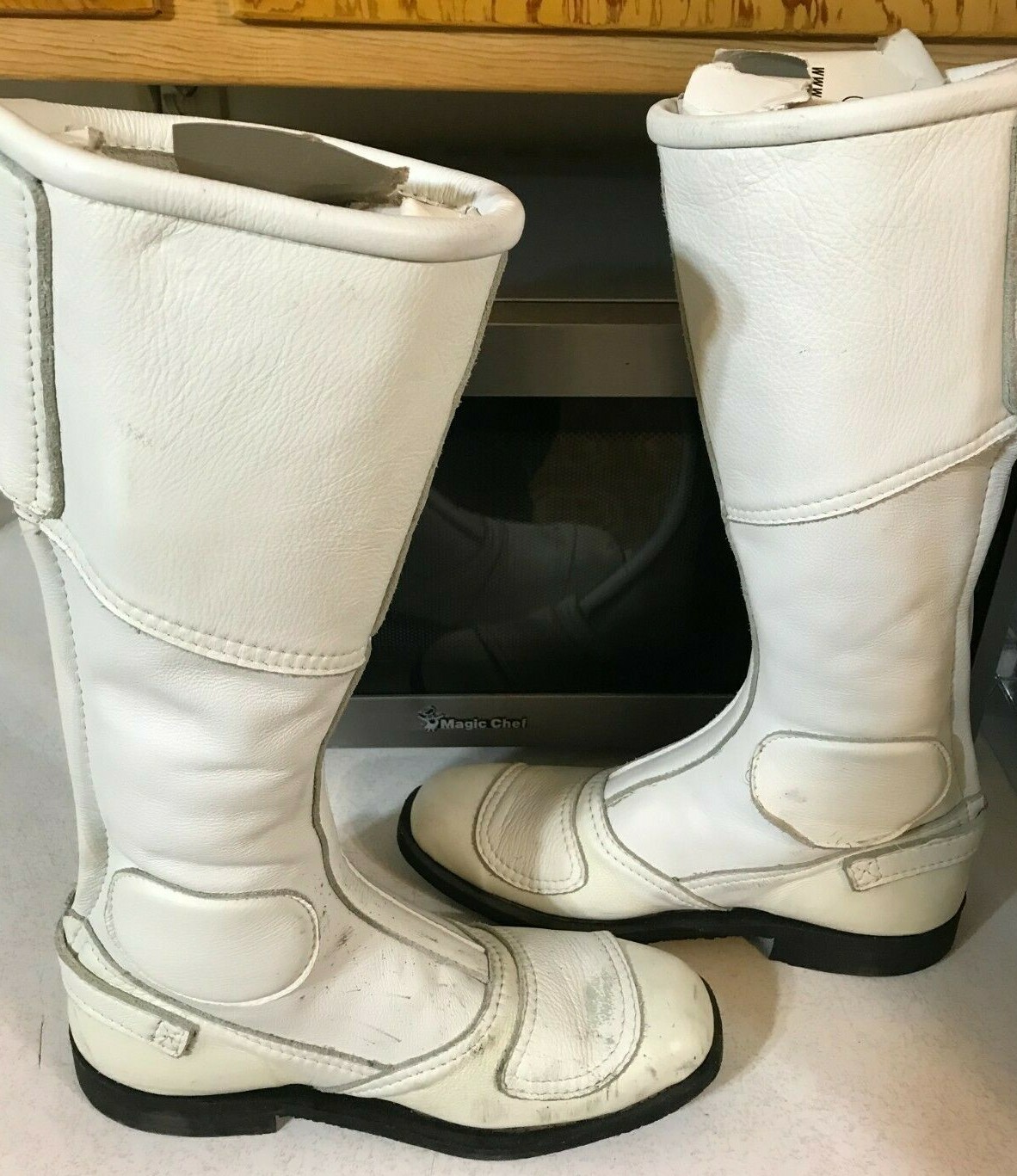 Evel Knievel / Robbie Knievel Signed Authentic Bates Leather Jump Boots 90's eBay