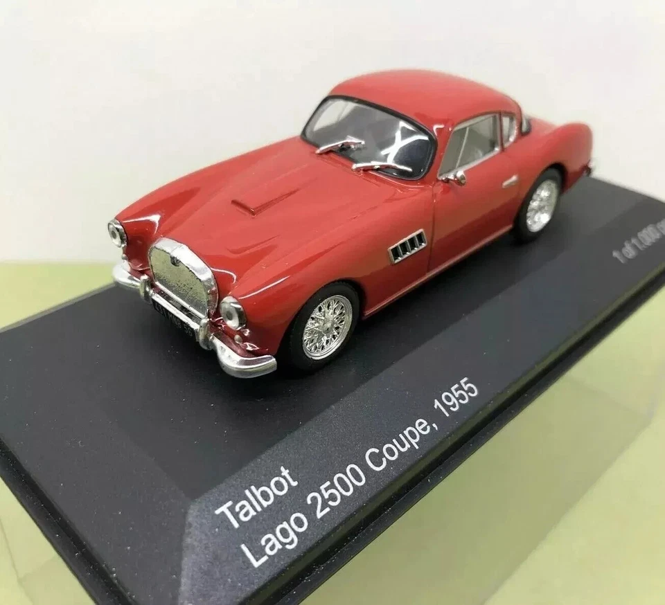 RARE 1:43 TALBOT LAGO 2500 COUPE No.1 of 1000 WHITEBOX WB086 - MINT BOXED - Image 3 of 4
