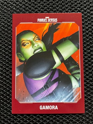 PANINI MARVEL VERSUS 2022 CHARACTER GAMORA CARD CARD # 22 MINT