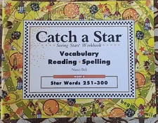 New Nanci Bell  Warp 6 Catch A Star -Seeing Stars Workbook: Star Words 251-300.