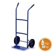 CARRELLO PORTAPACCHI PORTATUTTO PORTA PACCHI TRASPORTO PORTATA 80 KG RUOTE 001v